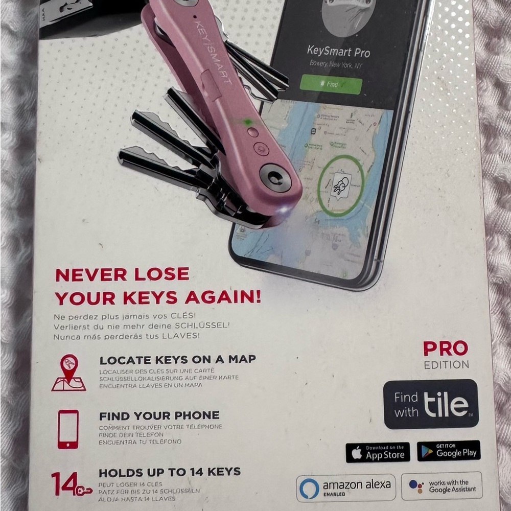 Key Smart Pro Key Holder - Rose Gold - Picture 2 of 2